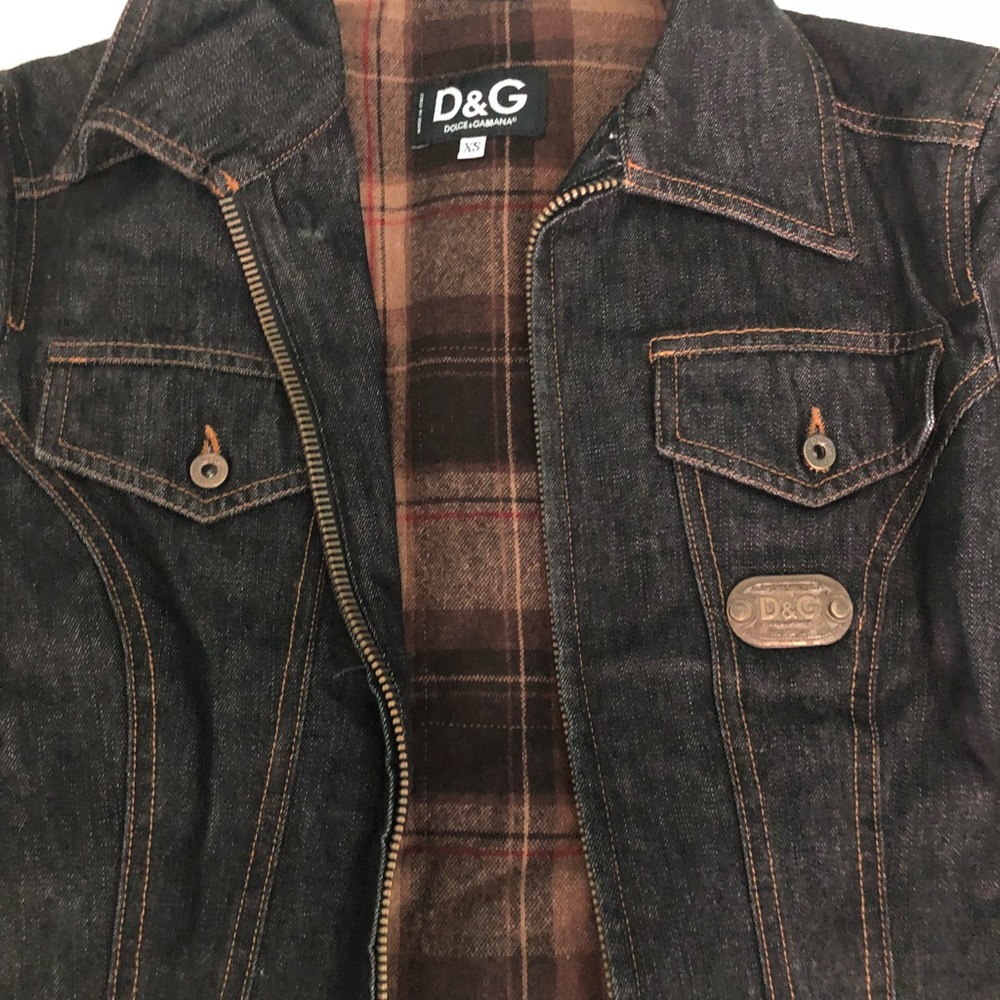 Dolce & Gabbana Jean Jacket and Skirt Set